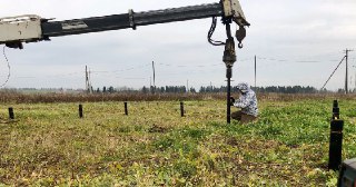 Установка винтовых свай Прокопьевск цена от 3144 руб.